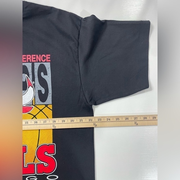 Vintage 1992 Chicago Bulls Eastern Conference Trench Ultra Sz XL NWT - Picture 6 of 11